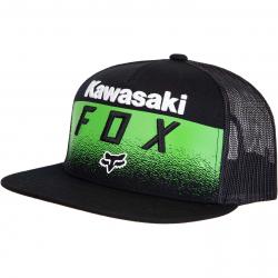 Cap Fox Kawasaki Snapback black 