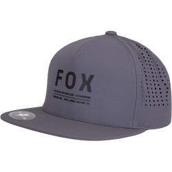 Cap Fox Non Stop Tech Snapback steel grey 