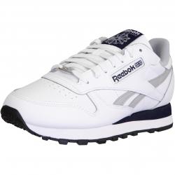 Sneaker Reebok Classic Leather white/pure grey/vector navy 