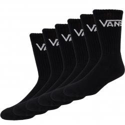 Socken Vans Classic Crew 6er Pack black 
