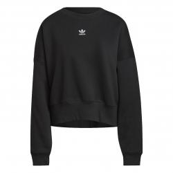 Adidas Small Trefoil Damen Sweatshirt schwarz 