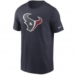Nike NFL Houston Texans Logo Essential T-Shirt blau 