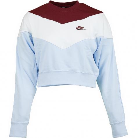 ☆ Nike Damen Sweatshirt Heritage blau/weiß/rot - hier bestellen!