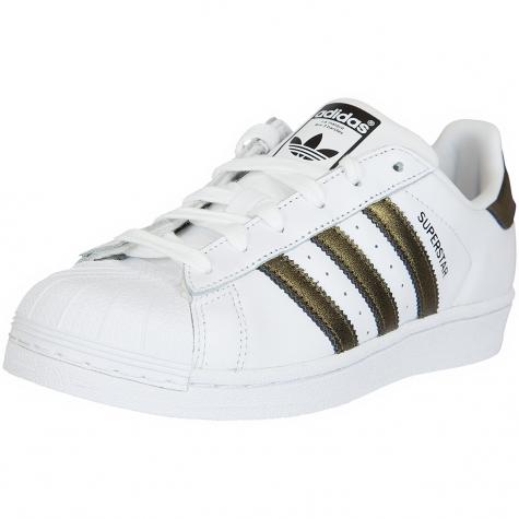☆ Adidas Originals Damen Sneaker Superstar weiß/gold - hier bestellen!