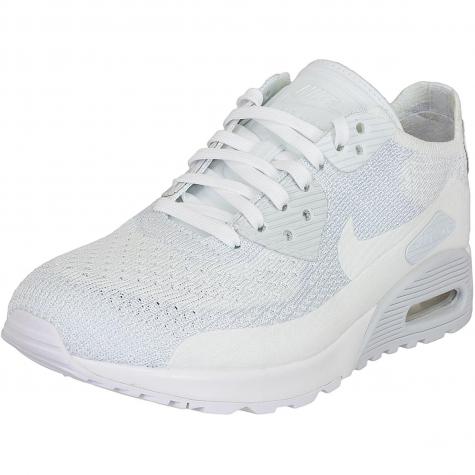 ☆ Nike Damen Sneaker Air Max 90 Ultra 2.0 Flyknit weiß/weiß - hier  bestellen!