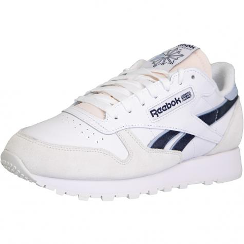 Sneaker Reebok Classic Leather cloud white/pure grey/pale blue 