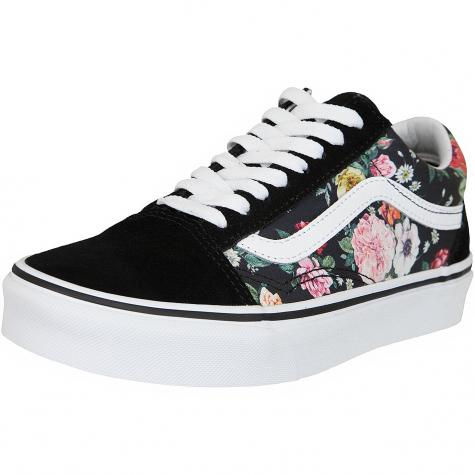 ☆ Vans Damen Sneaker Old Skool Garden Floral schwarz/weiß - hier bestellen!