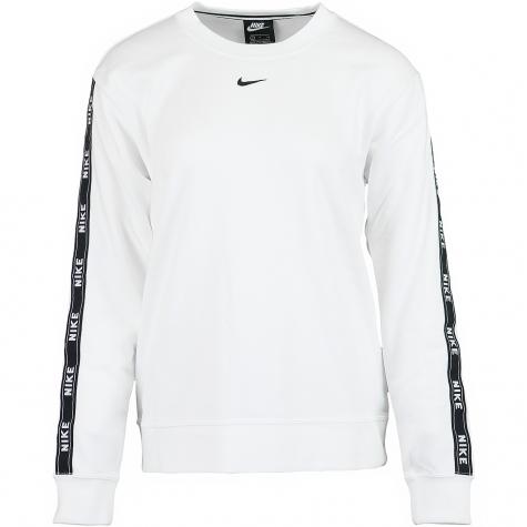 ☆ Nike Damen Sweatshirt Logo Tape weiß/schwarz - hier bestellen!