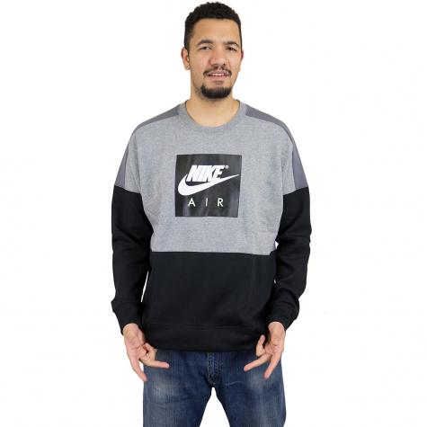 ☆ Nike Sweatshirt Air Fleece grau/schwarz - hier bestellen!