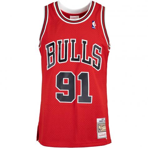 Trikot Mitchell & Ness Swingman Dennis Rodman Chicago Bulls 97/98 red 