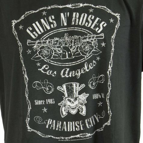 Amplified T-Shirt Guns`n`Roses L.A. Paradise City dunkelgrau 