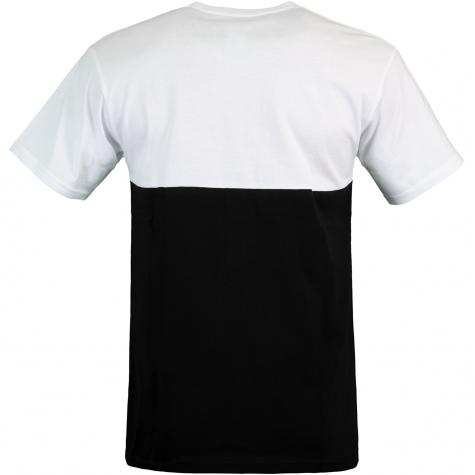 T-Shirt Vans Colorblock white/black 