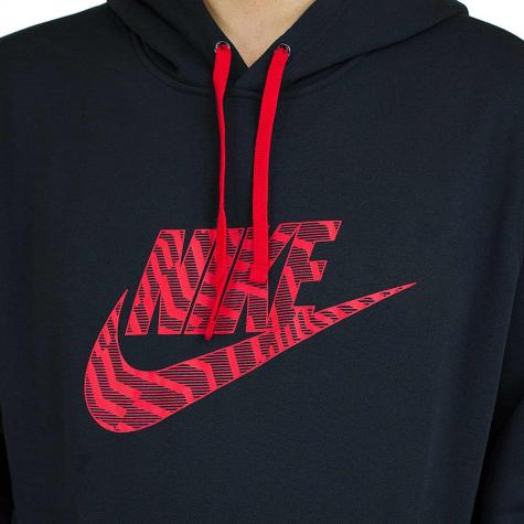 ☆ Nike Hoody GX2 Fleece PO schwarz/rot - hier bestellen!