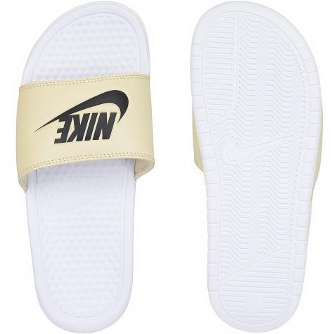 ☆ Nike Badelatschen Benassi JDI weiß/gold - hier bestellen!