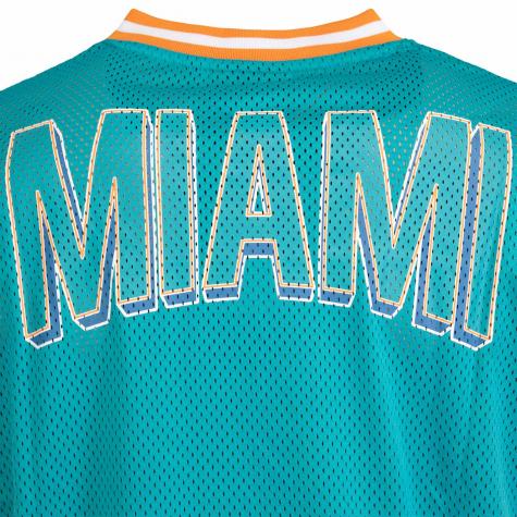 Trikot New Era NFL Wordmark Miami Dolphins white/aqua 