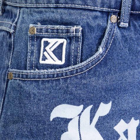Shorts Kani OG Old English indigo blue 