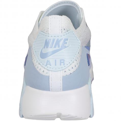☆ Nike Damen Sneaker Air Max 90 Ultra 2.0 Flyknit weiß/blau - hier  bestellen!