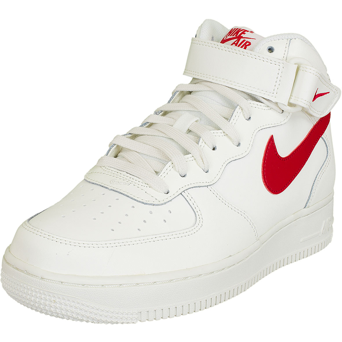 ☆ Nike Sneaker Air Force 1 Mid 07 weiß/rot - hier bestellen!
