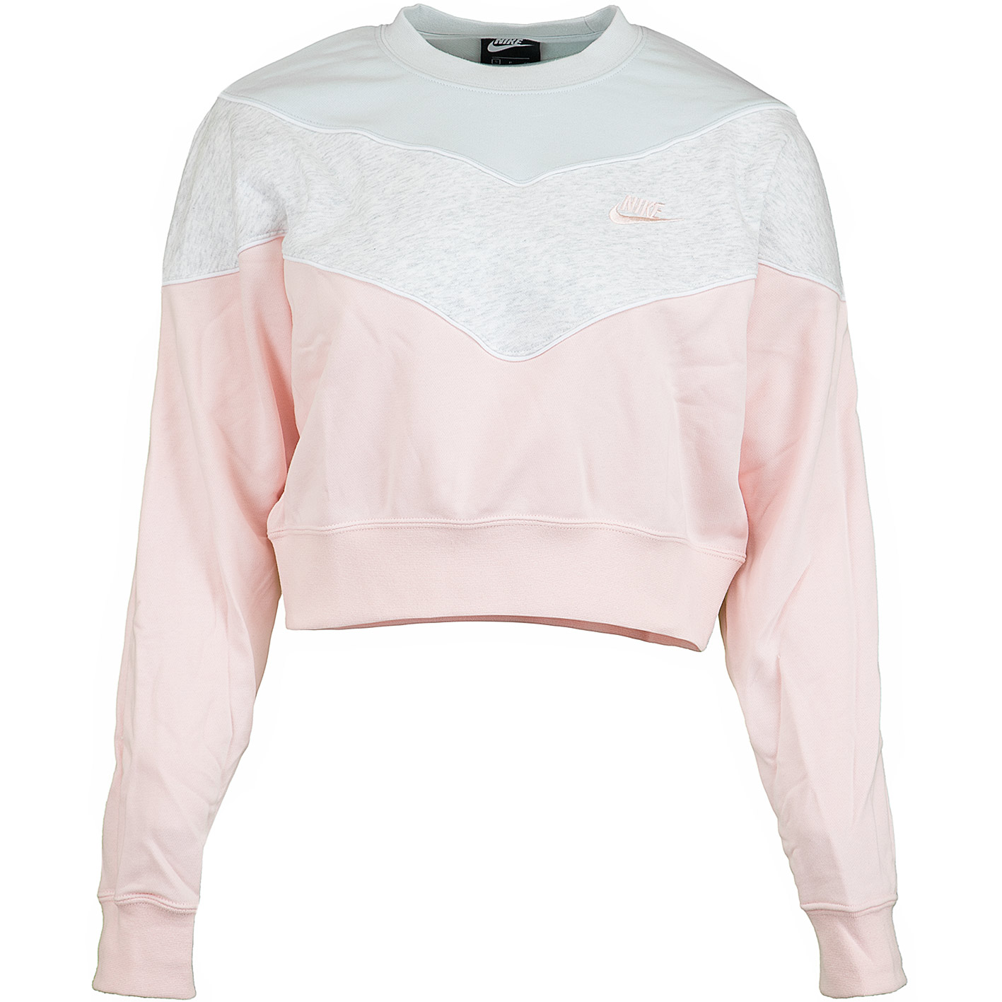 ☆ Nike Damen Sweatshirt Heritage pink/grau/blau - hier bestellen!