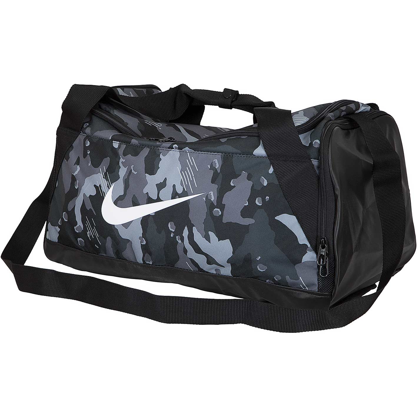 ☆ Nike Tasche Brasilia Duffel (Small) grau/weiß - hier bestellen!