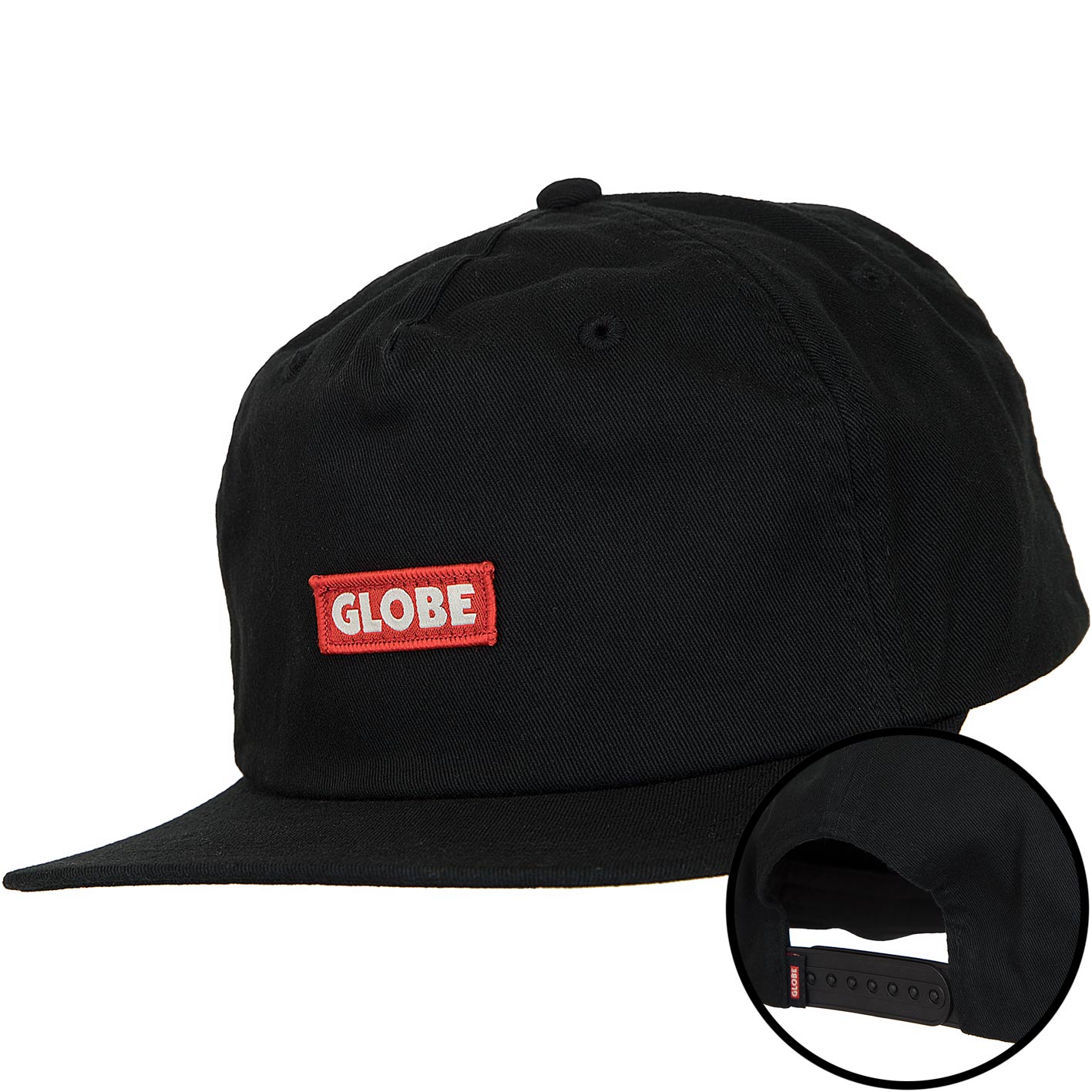 ☆ Globe Snapback Cap Bar schwarz - hier bestellen!