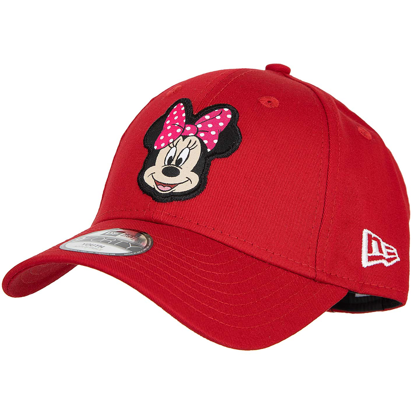 ☆ New Era 9Forty Kinder Snapback Cap Disney Patch Minnie Mouse rot - hier  bestellen!