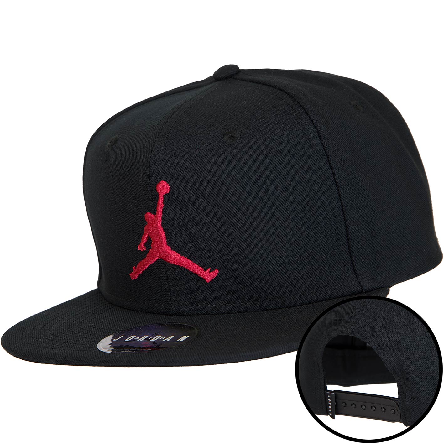 ☆ Nike Snapback Cap Jordan Jumpman Pro schwarz/rot - hier bestellen!