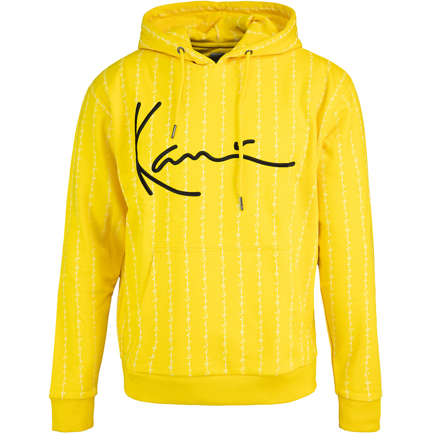 ☆ Karl Kani Signature Logo Pinstripe Hoody gelb - hier bestellen!