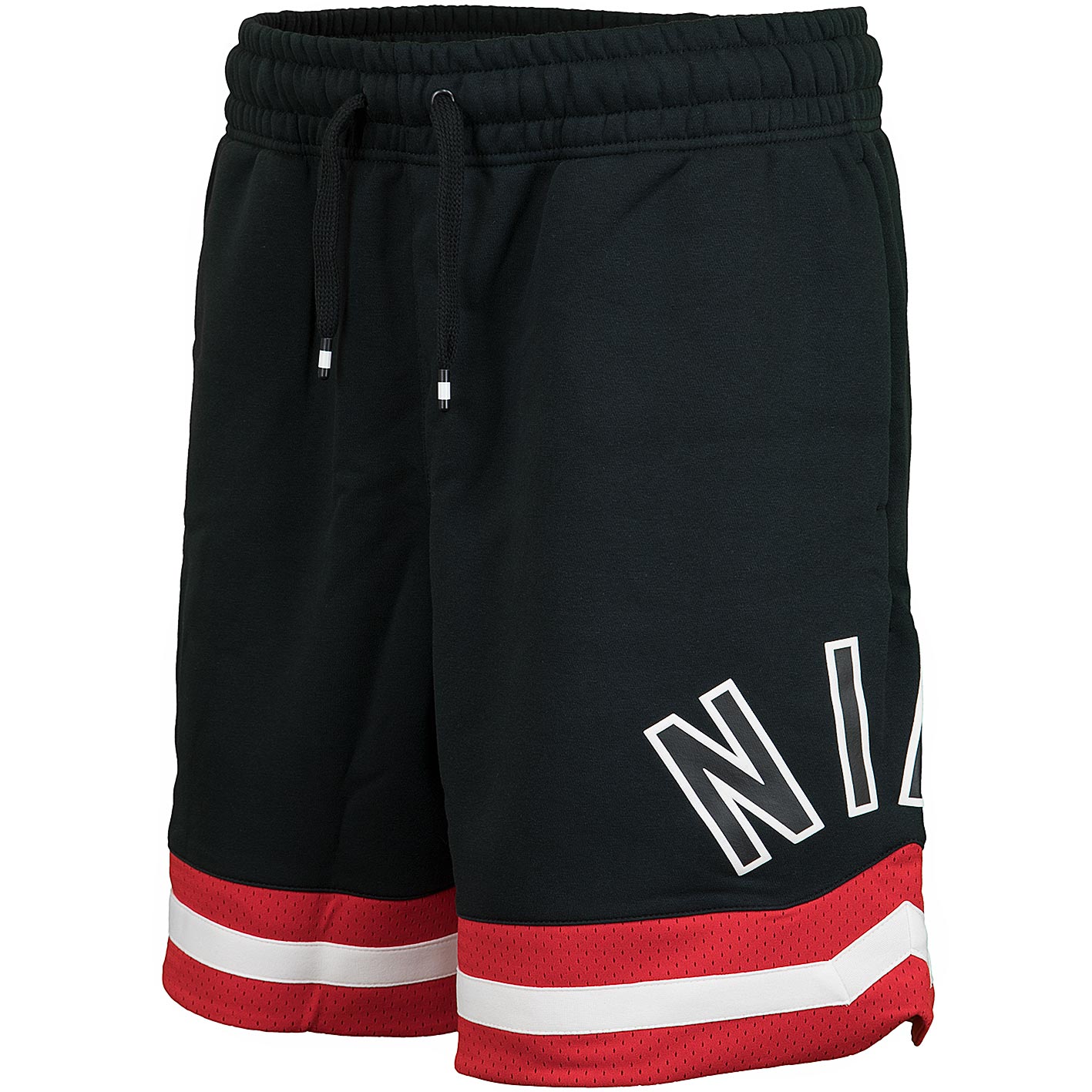 ☆ Nike Shorts Air Fleece schwarz/rot - hier bestellen!