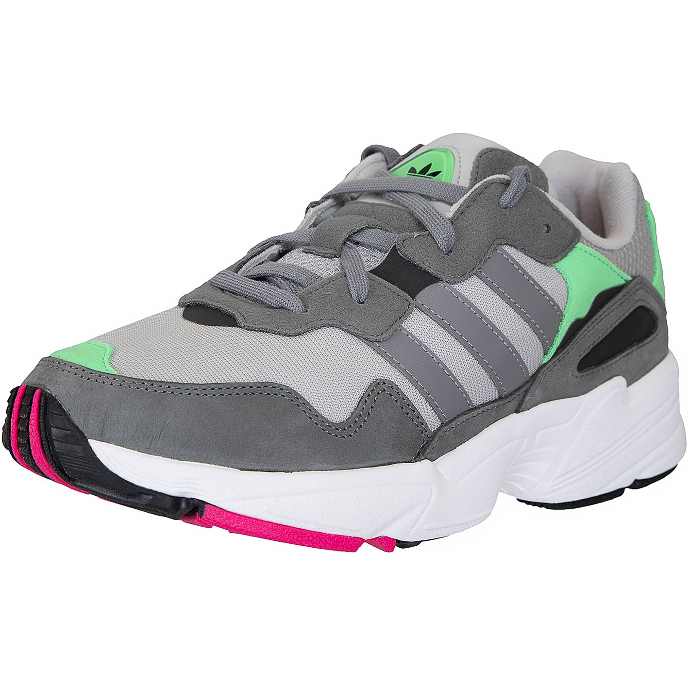 ☆ Adidas Originals Sneaker Yung-96 grau/pink/grün - hier bestellen!