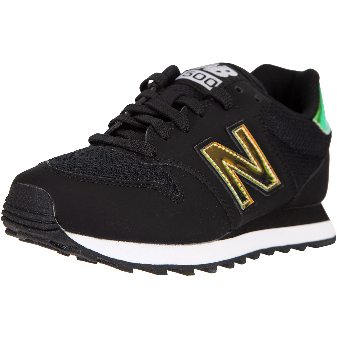 ☆ New Balance NB 500 Damen Sneaker Schuhe schwarz - hier bestellen!