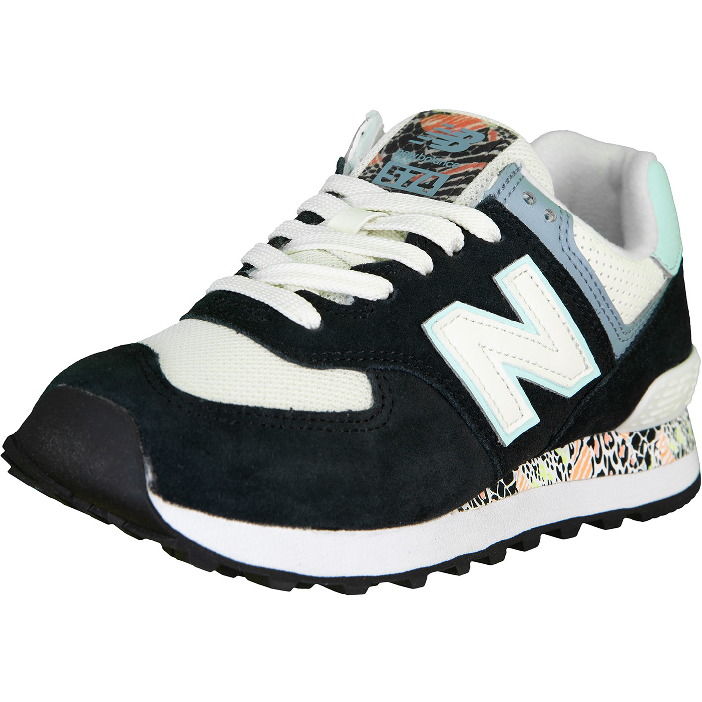 ☆ New Balance NB 574 Damen Sneaker Schuhe schwarz - hier bestellen!