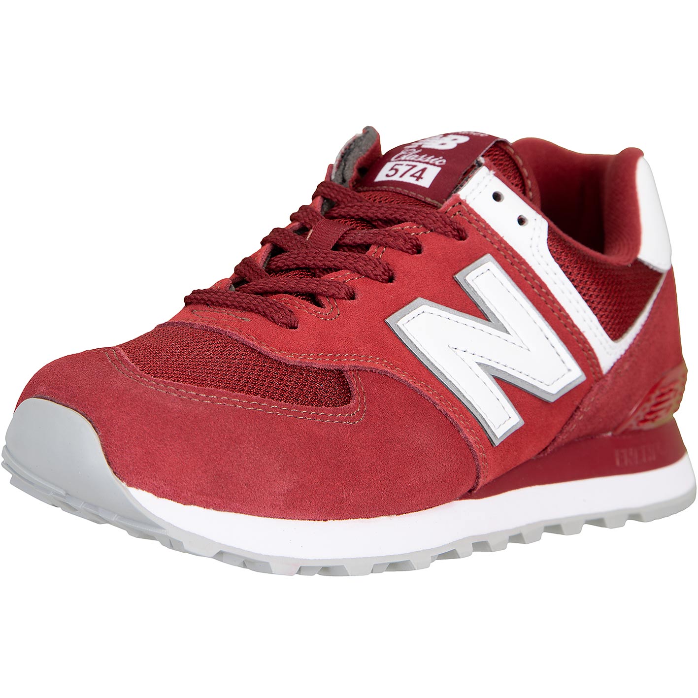 ☆ New Balance NB 574 Sneaker Schuhe rot - hier bestellen!