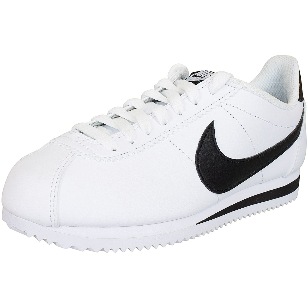 ☆ Nike Damen Sneaker Classic Cortez Leather weiß/schwarz - hier bestellen!