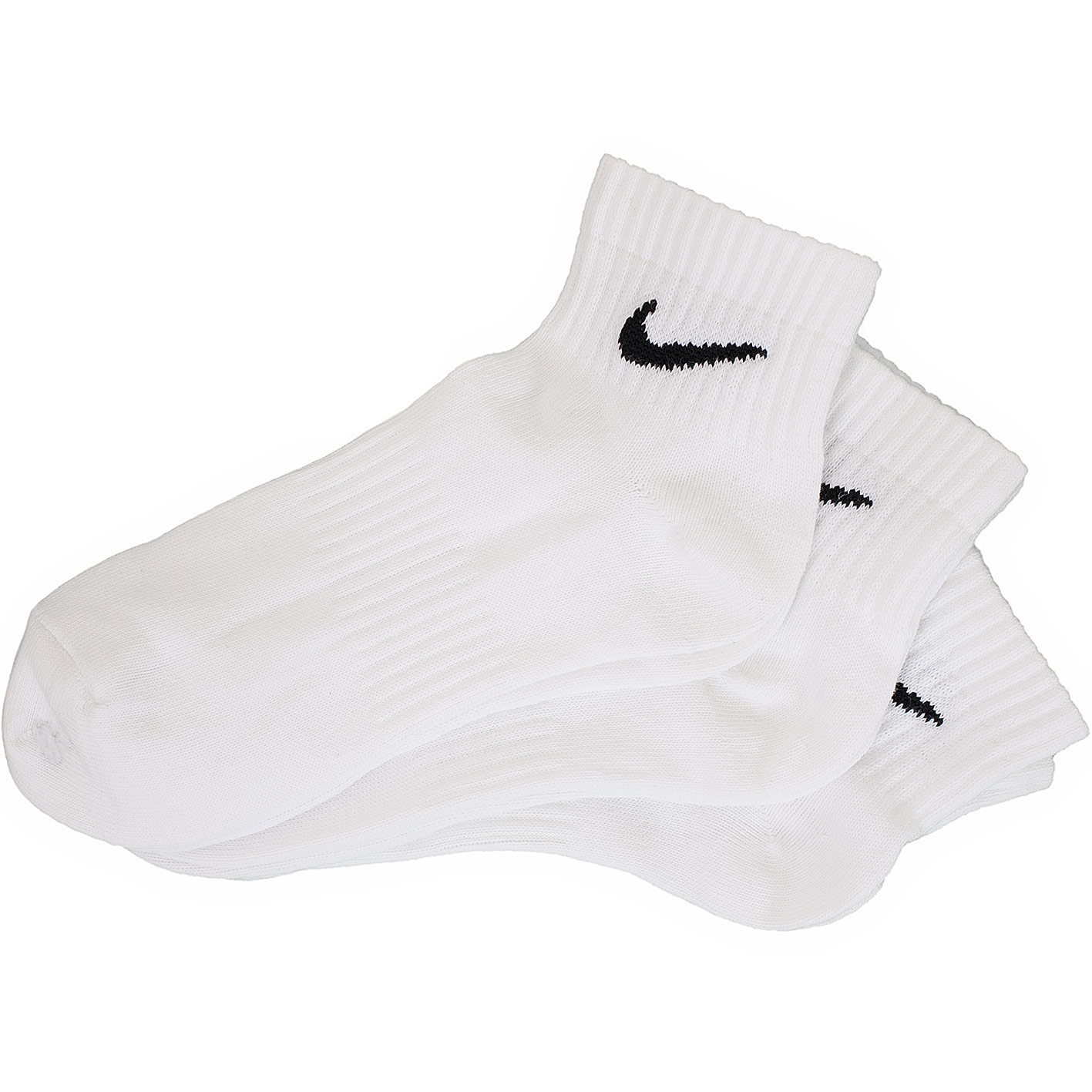 ☆ Nike Socken Lightweight Quarter 3er weiß/schwarz - hier bestellen!
