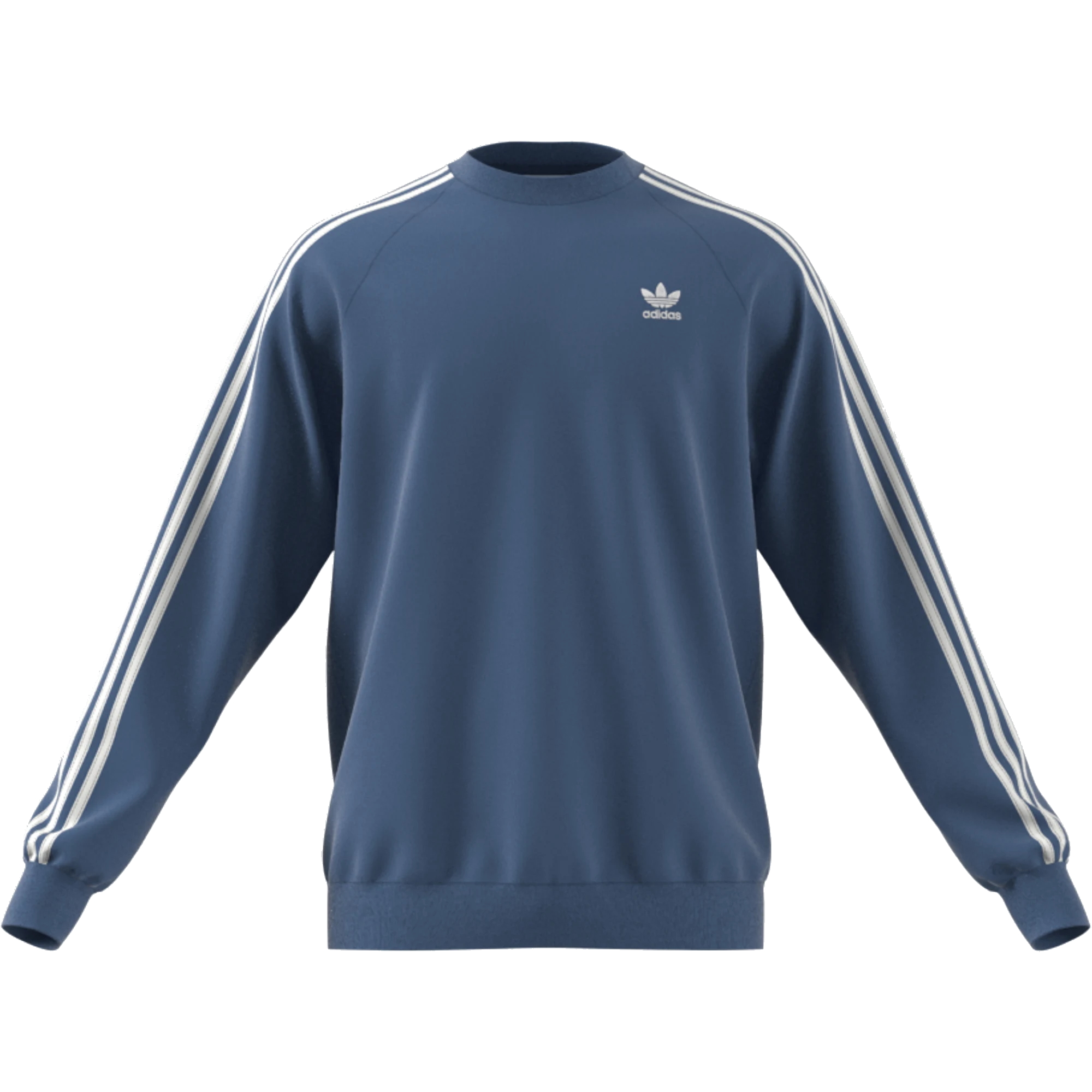 ☆ Adidas 3 Stripes Crew Sweatshirt Pullover blau - hier bestellen!