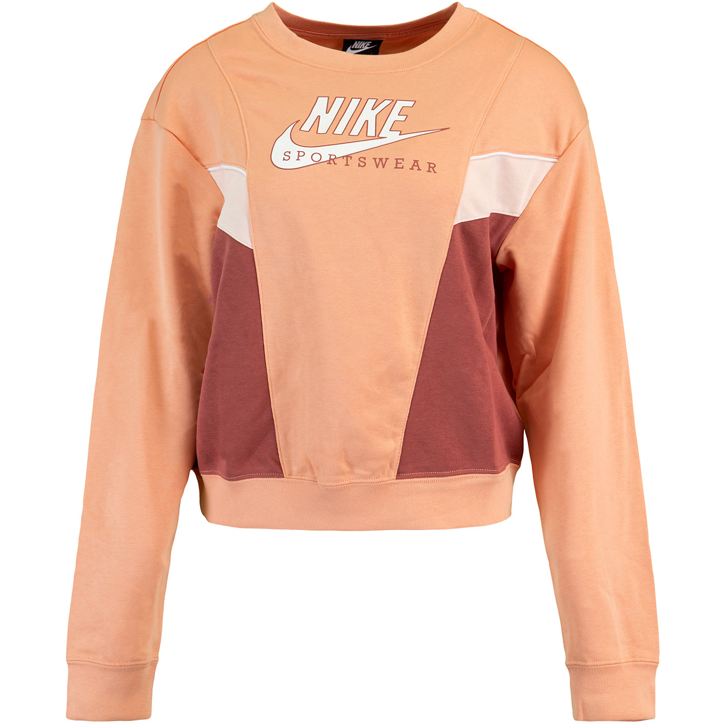 ☆ Nike Heritage Fleece Damen Sweatshirt apricot - hier bestellen!