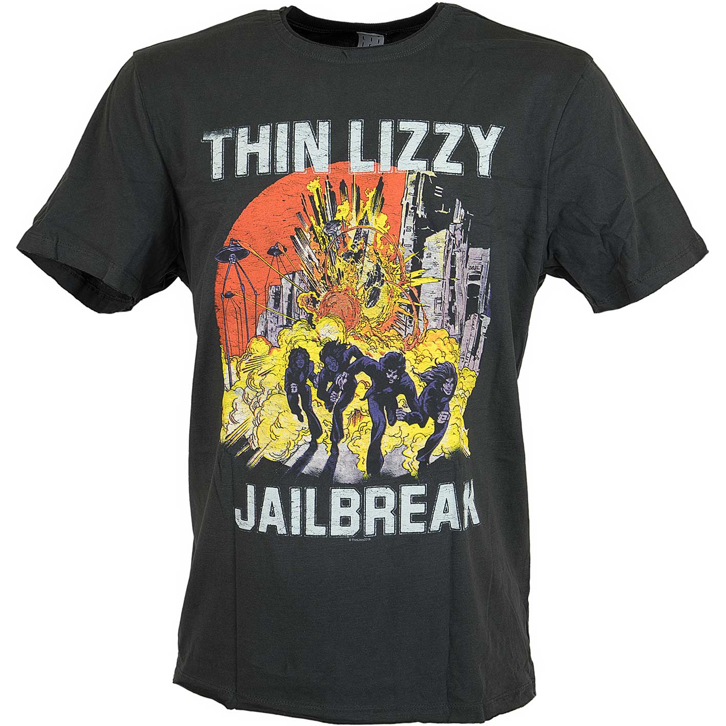 ☆ Amplified T-Shirt Thin Lizzy Jailbreak dunkelgrau - hier bestellen!