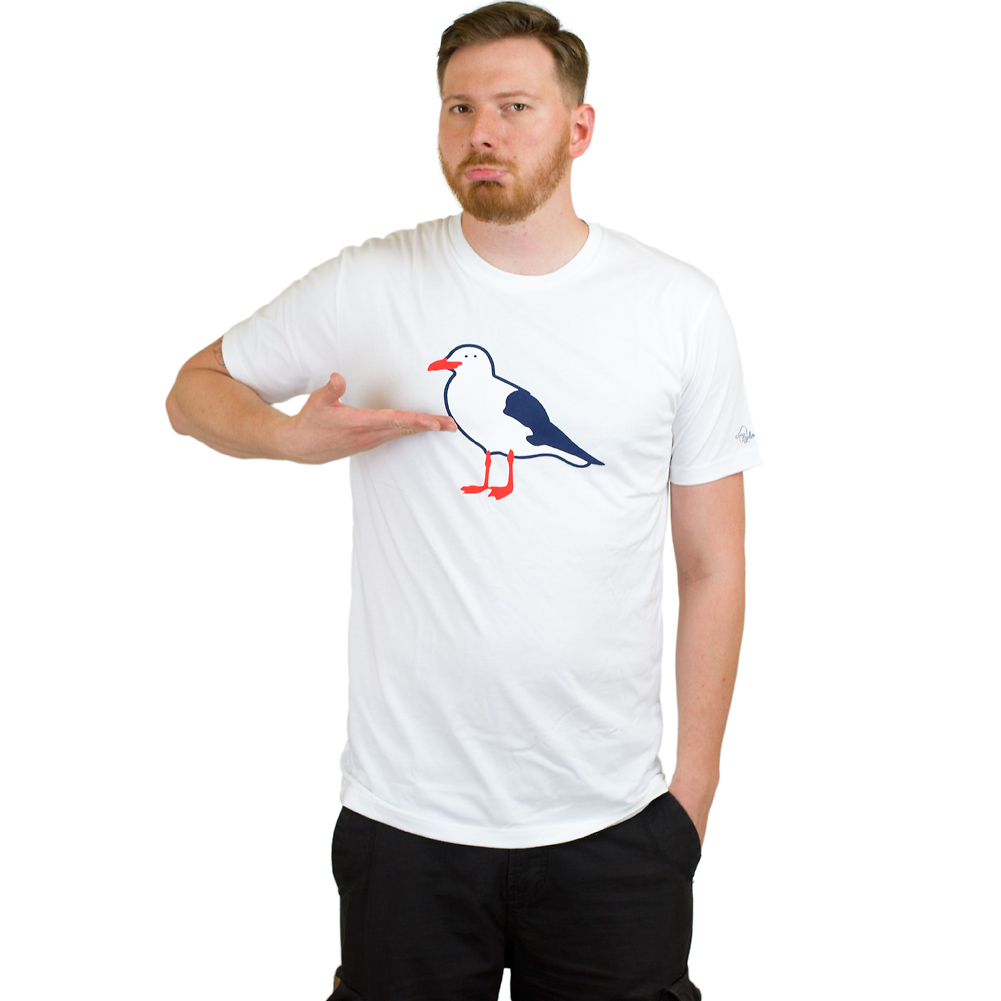 bestellen! hier ☆ - weiß Gull T-Shirt Cleptomanicx