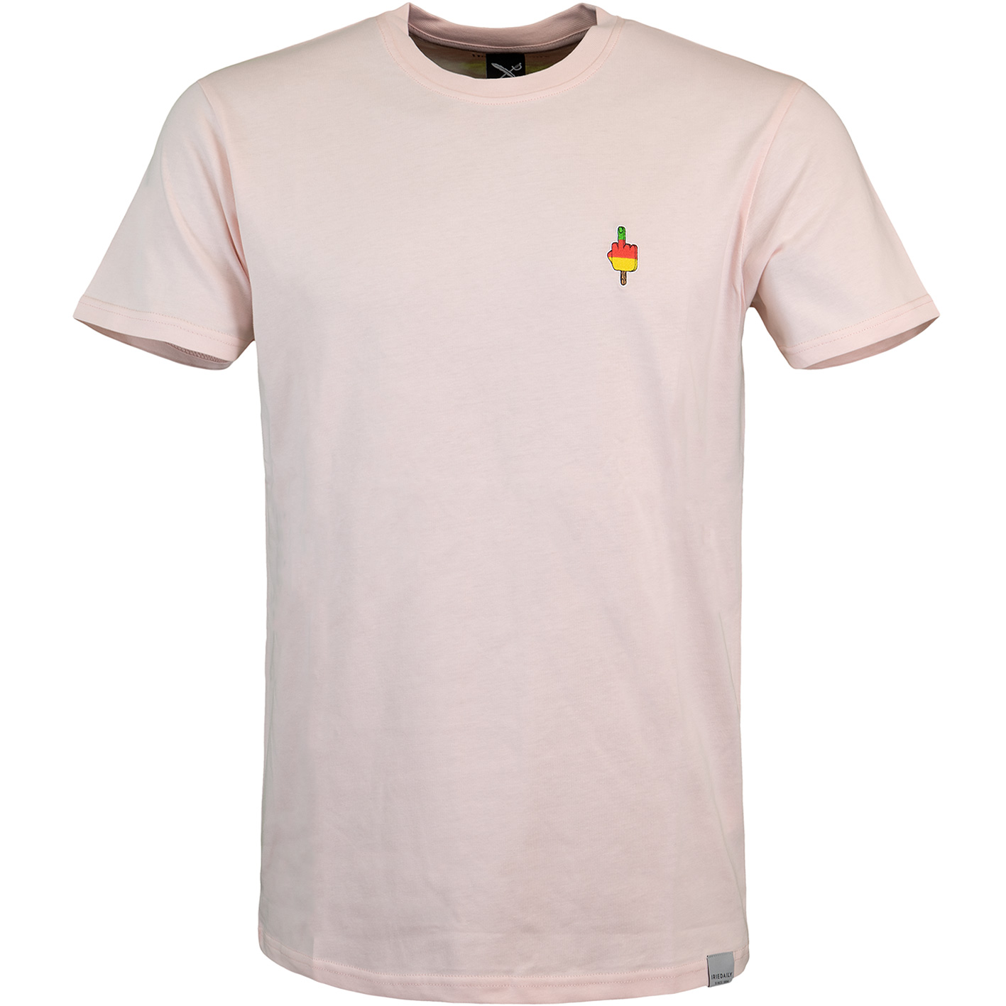 ☆ Iriedaily Flutscher Embroidered T-Shirt rosa - hier bestellen!
