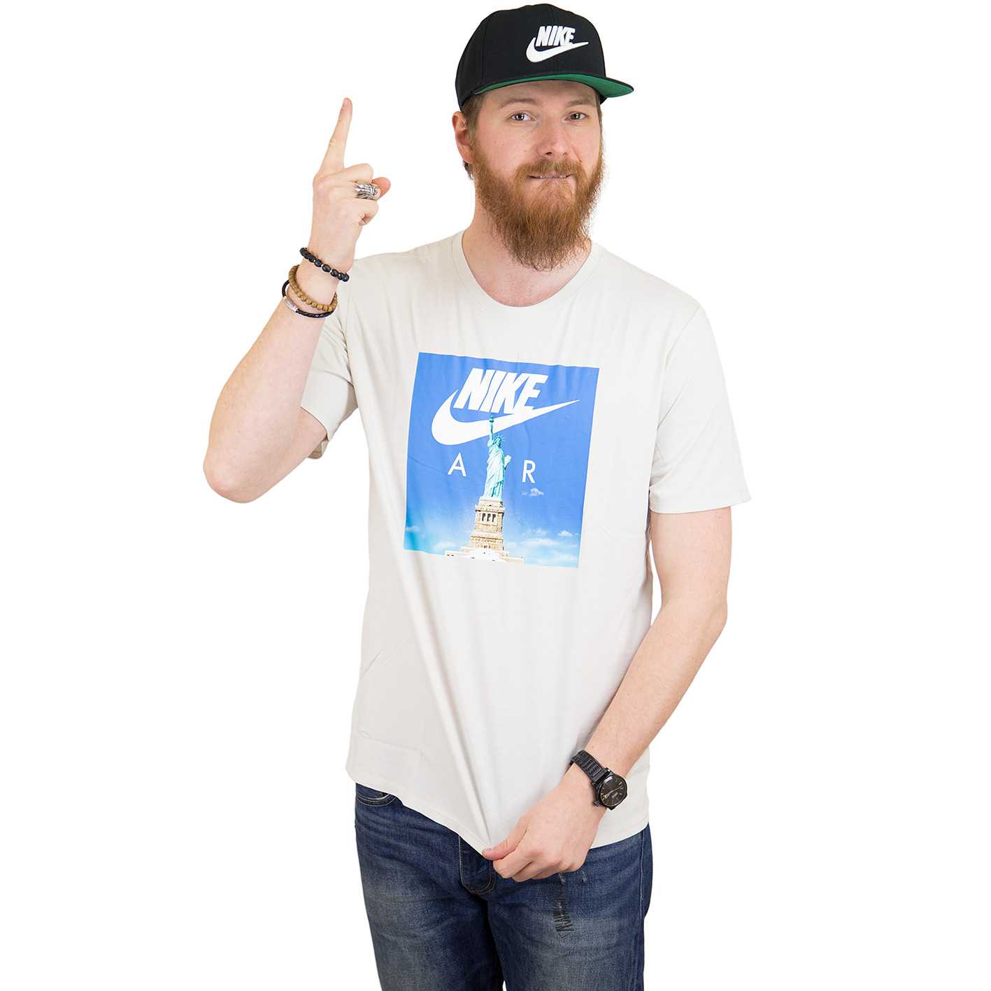 ☆ Nike T-Shirt Air 1 beige - hier bestellen!