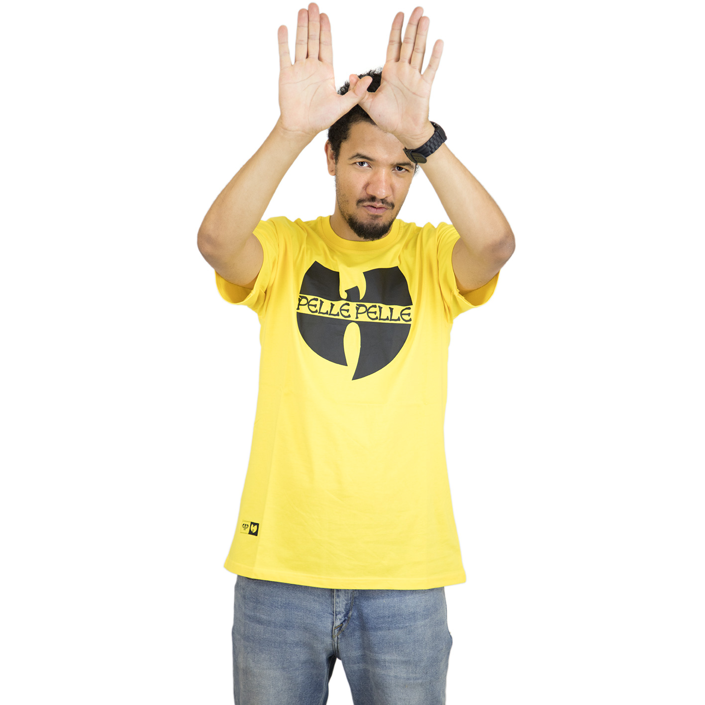☆ Pelle Pelle T-Shirt Wu-Tang Batlogo Mix gelb - hier bestellen!