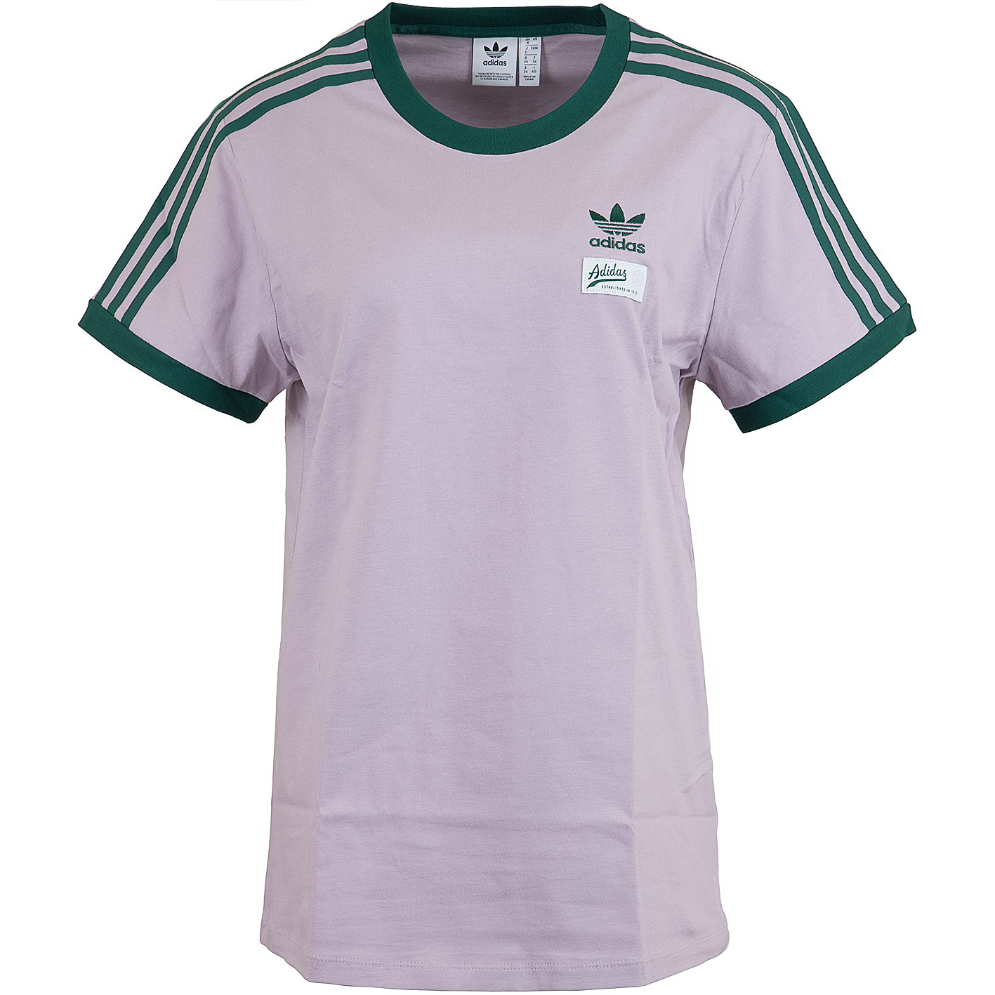 ☆ Adidas Originals Damen T-Shirt 3-Stripes lila - hier bestellen!