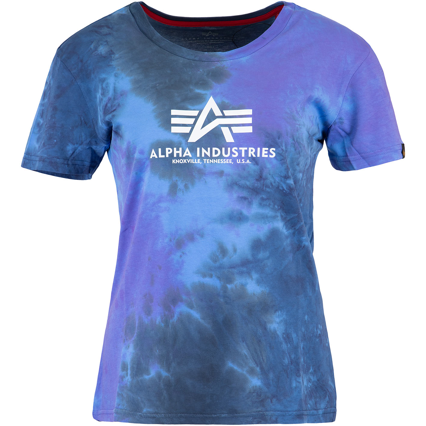 ☆ Alpha Industries Batik Damen Shirt pastel blau - hier bestellen!