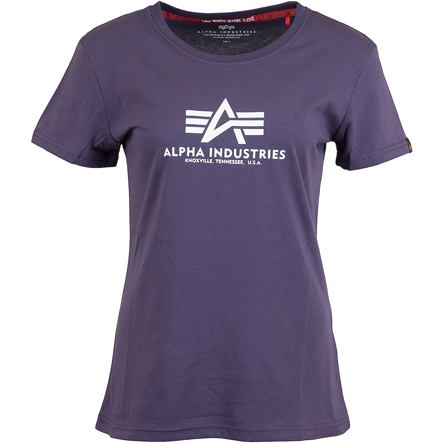 ☆ Alpha Industries Damen T-Shirt New Basic lila - hier bestellen!