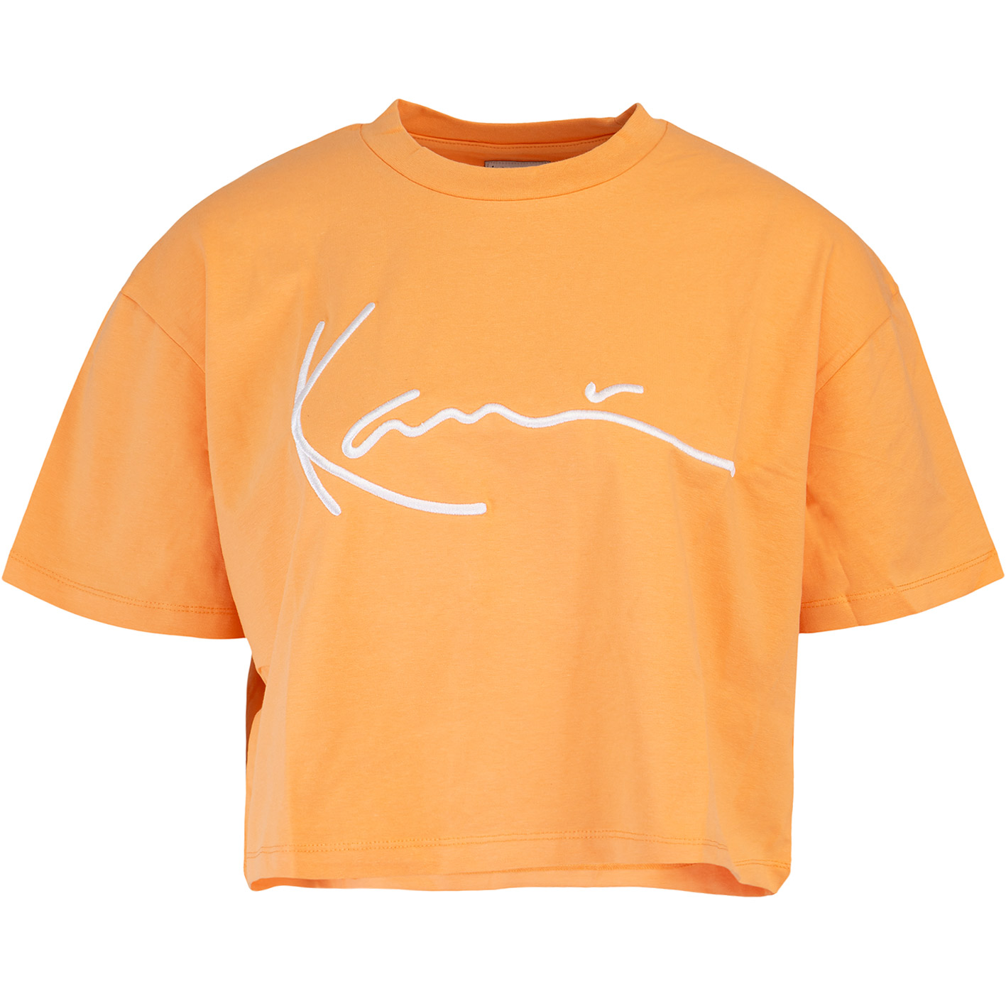 ☆ Karl Kani Signature Damen T-Shirt orange - hier bestellen!