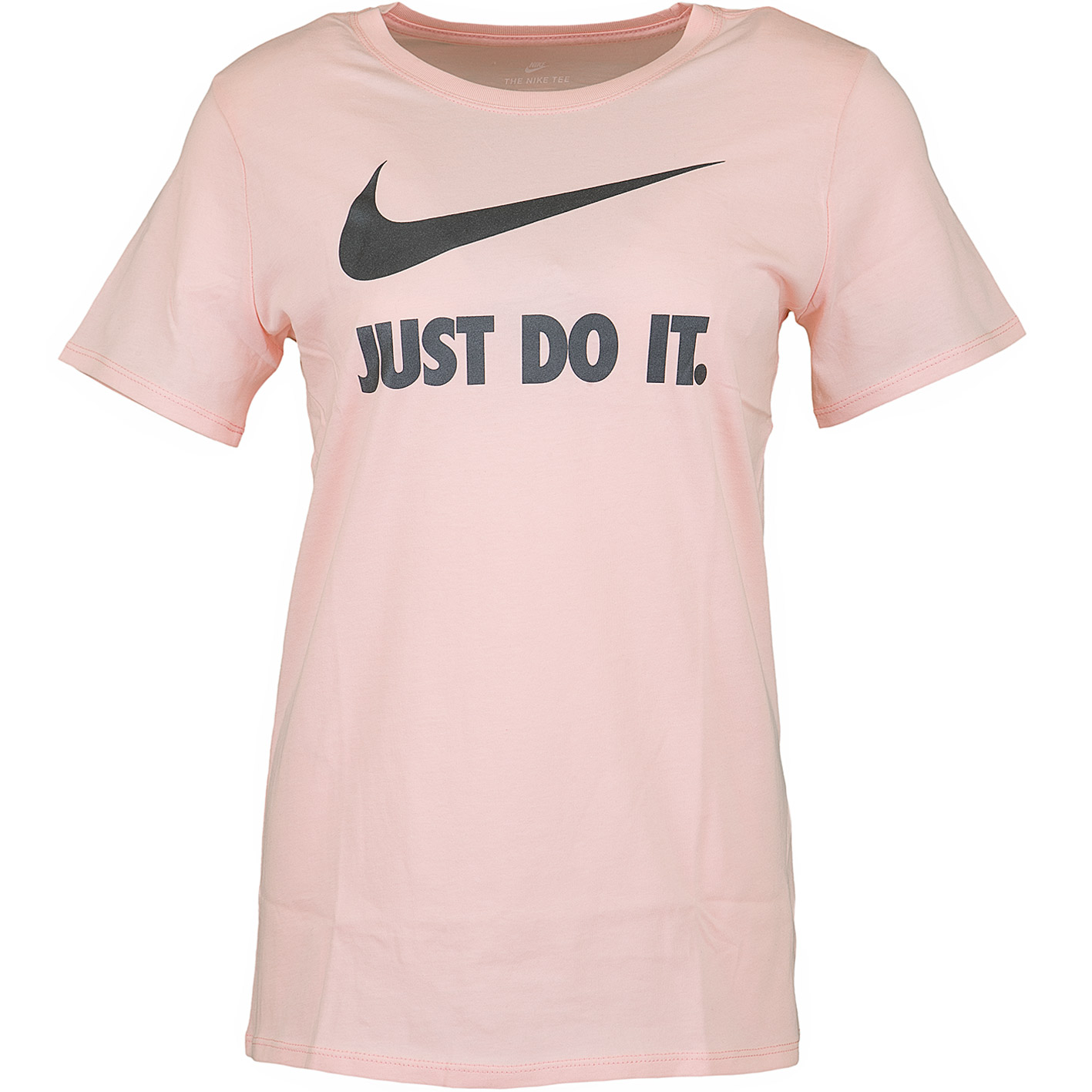 ☆ Nike Damen T-Shirt Just Do It Swoosh pink/schwarz - hier bestellen!