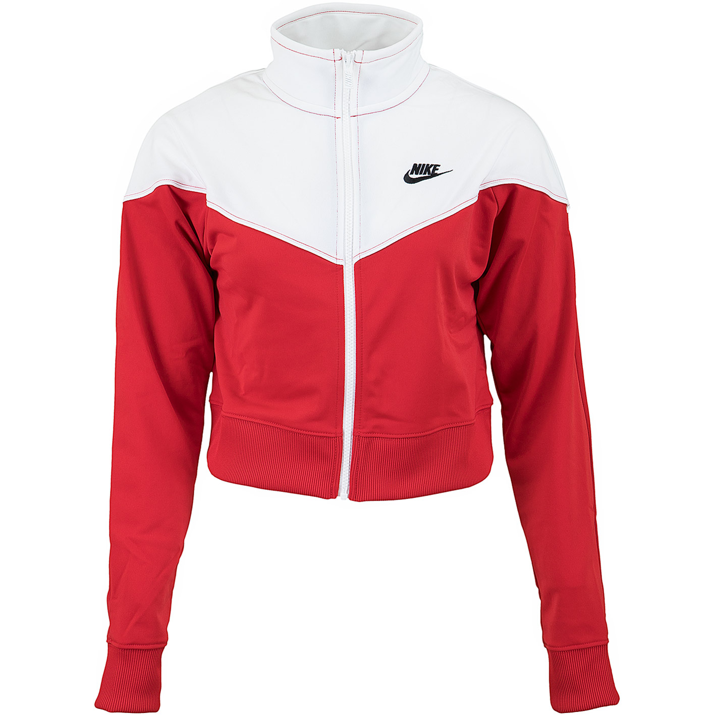 ☆ Nike Damen Trainingsjacke Heritage rot/weiß - hier bestellen!