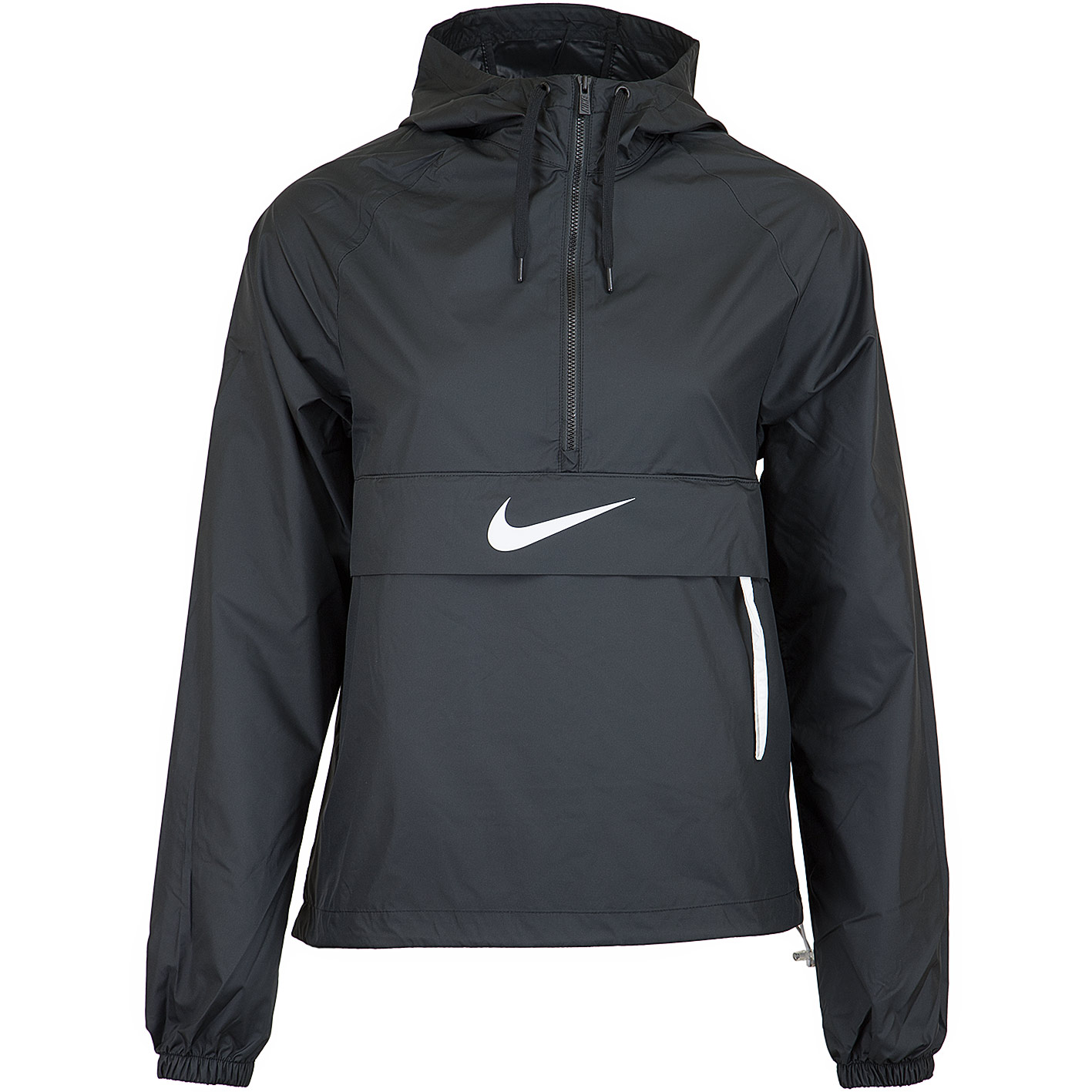 ☆ Nike Damen Windbreaker Swoosh Packable schwarz/weiß - hier bestellen!