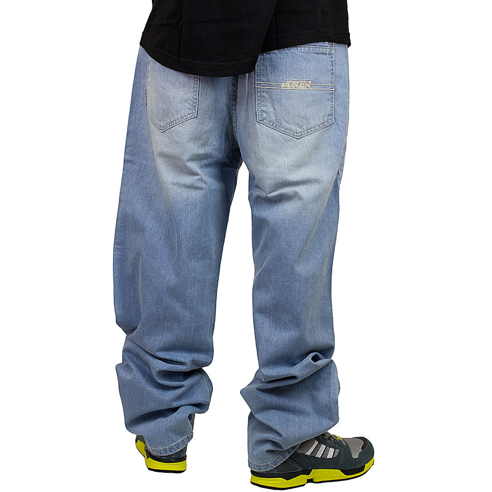☆ Joker Brand Oriol Basic Baggy Jeans bleached - hier bestellen!